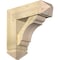Ekena Millwork Olympic Arts and Crafts Rough Sawn Bracket w/ Offset Brace, Douglas Fir, 8"W x 24"D x 24"H BKT0806X24X24OLY03RDF - alternate 1
